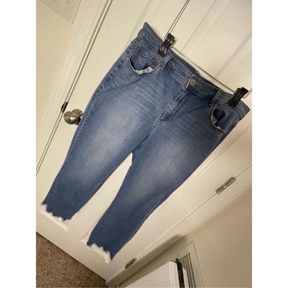 INC international concepts women’s ankle jeans skinny leg 16W - Picture 1 of 8